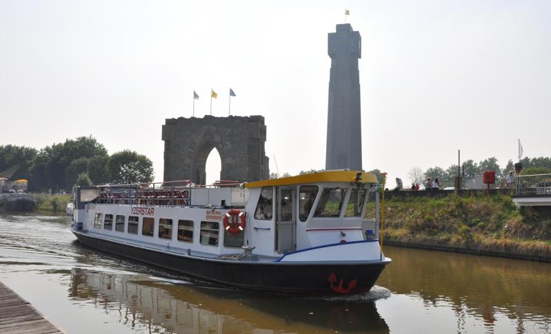 Boat tours Nieuwpoort-Diksmuide-Ypres